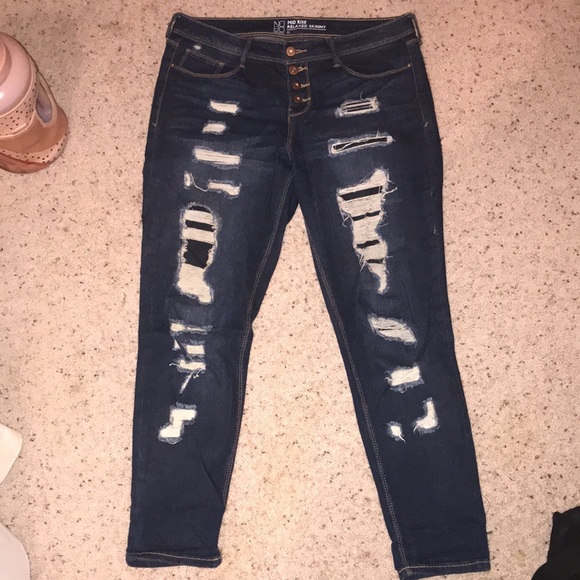 Nobo mid rise relaxed skinny size 11 jeans - Picture 5 of 9